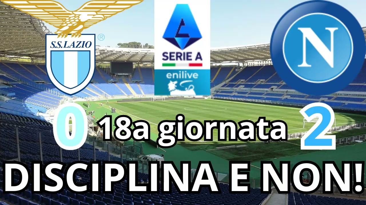 ATTENTI E CONVINCENTI! LAZIO SENZA DISCIPLINA! - (18a giornata Serie A 2025-2026) Lazio 0-2 Napoli