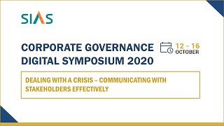 Dealing with a Crisis – Communicating with Stakeholders Effectively