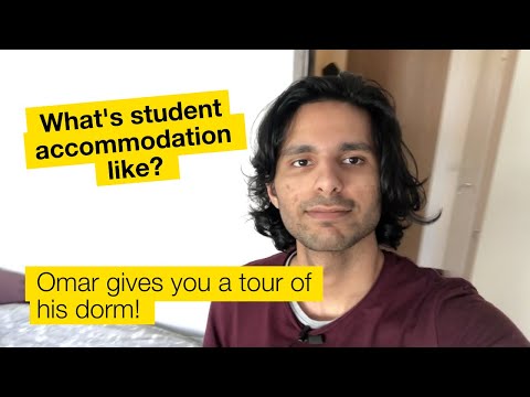 Student housing in Sweden. Get a tour of a student dorm!