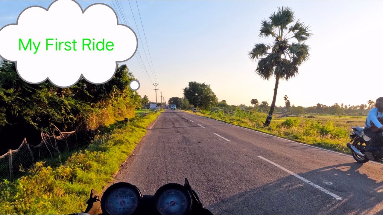 My First Ride To My Favourite Tea Shop/Moto Vlogging Tamil/MC Boys/