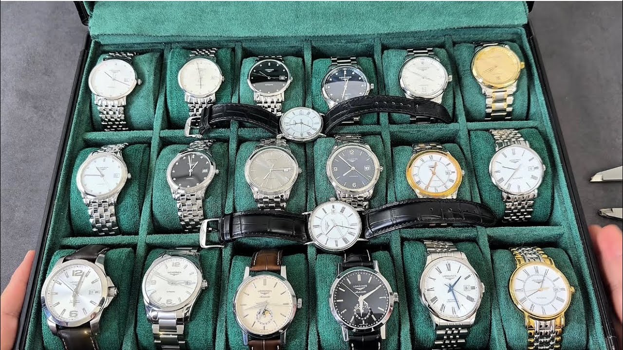 (Ngày 06/3/2026) Đồng hồ Longines Presence, Elegent, Flagship, Record, Master Collection, Conquest