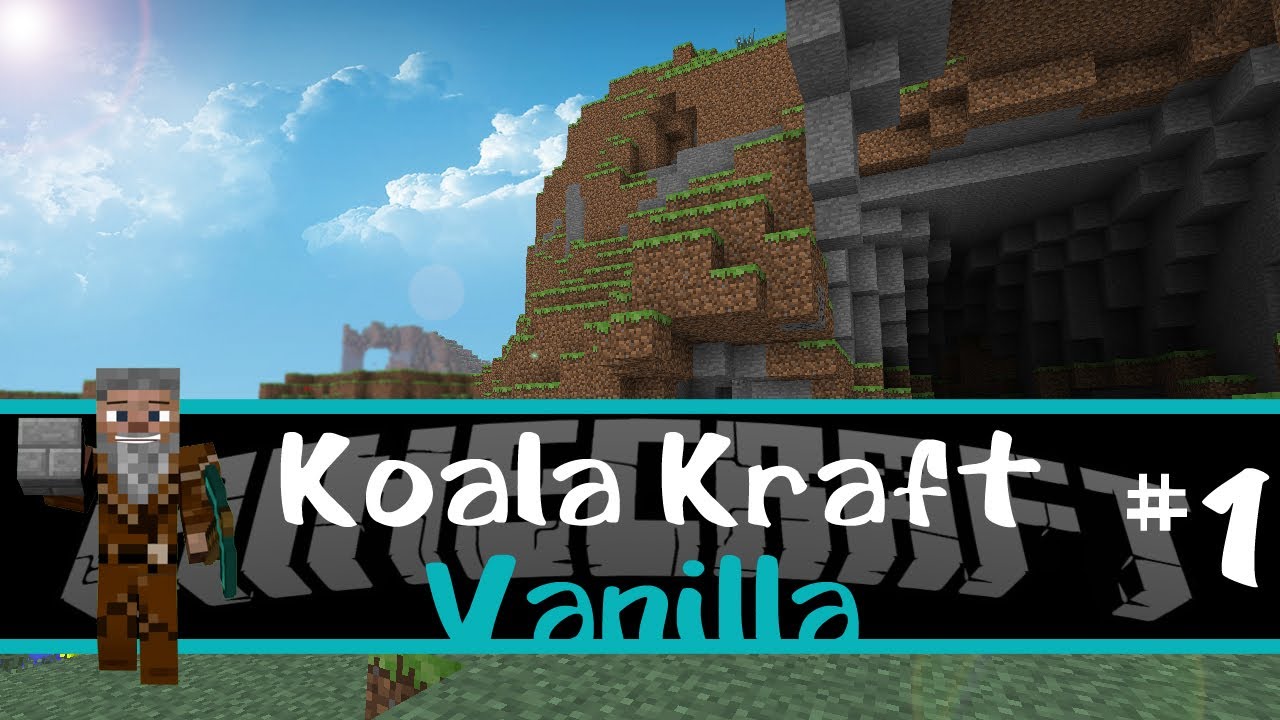 Koala Kraft | Vanilla | Ep 1: The First Spelunk
