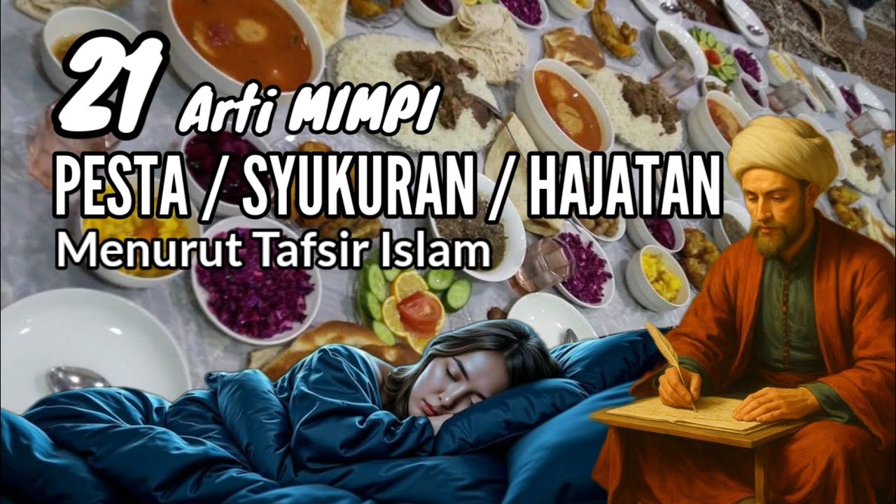 Arti Mimpi PESTA / SYUKURAN / HAJATAN Menurut Tafsir Islam