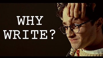 WRITING MOTIVATION: WHY WE WRITE