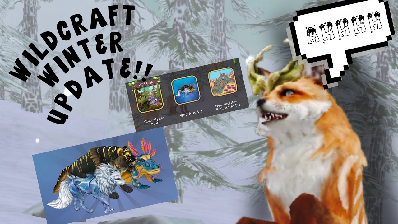 WILDCRAFT WINTER UPDATE IS OUTTTT🤍🤍🤍🤍🤍🤍🤍🤍🤭 #wildcraft #wildcraftupdate ...