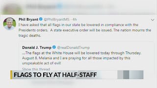 Gov. Bryant orders flags at half-staff in wake of recent mass shootings Governor Phil Bryant Orders Flags At Half Staff For George H W Bush