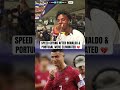 Speed watching Ronaldo’s World Cup career end 😔💔