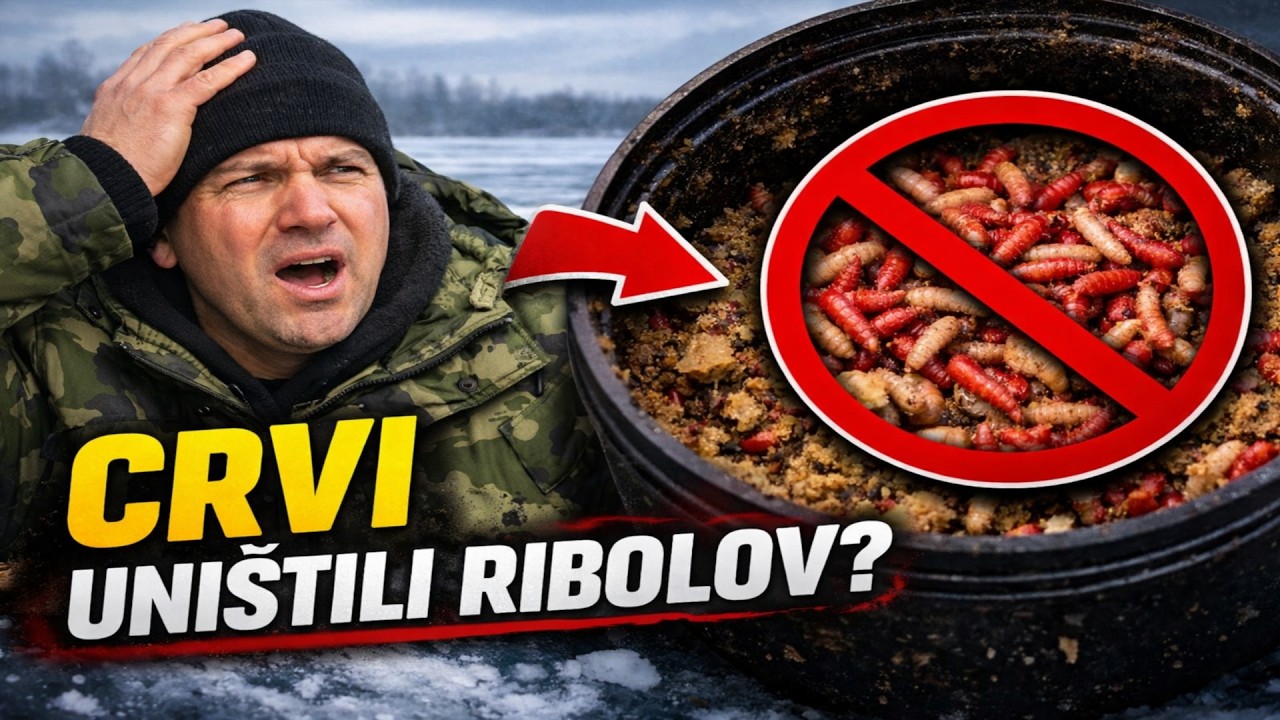 DEVOV RECEPT ILI NAJVEĆA GREŠKA? Zašto je crv u hrani SMRT za zimski ribolov.