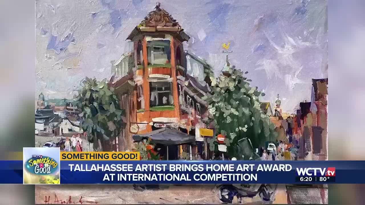 Something Good - Tallahassee artist brings home art award at international competition