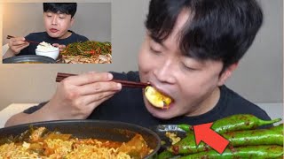 Cooking Pork Belly Mukbangs Food Mukbang Seafood Fatsongsong And Thinermao Mukbang