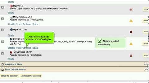 How to configure payment methods in PrestaShop