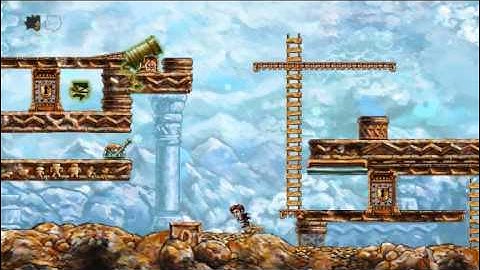 Braid Walkthrough, World 4-7 Fickle Companion