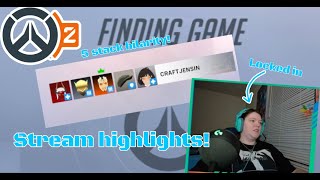 5 stack shenanigans [Overwatch 2]