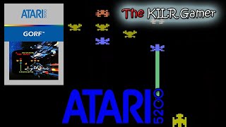 (Atari 5200) Gorf PLAYS the KILR Gamer! || KILR Klassik Museum