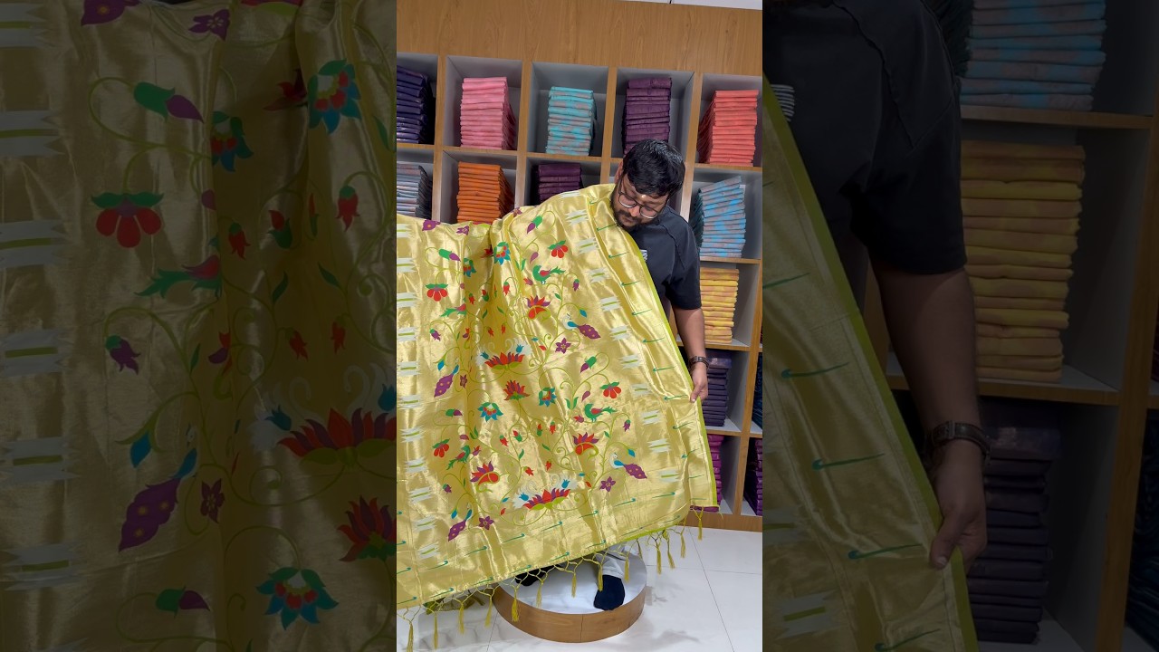 Paithani Soft Silk Rajhans Jaal Dupatta