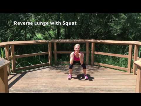 Reverse Lunge with Squat