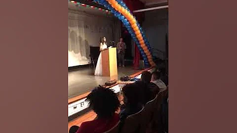 Ashley Henriques Valedictorian speech BVC 2018