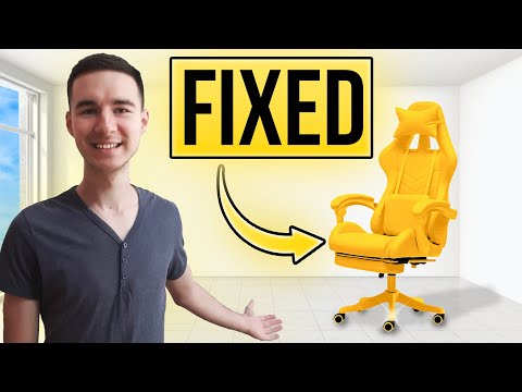 Fix Your Sinking Desk Chair Permanently | Easy DIY Fix