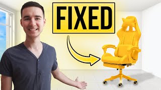 Fix Your Sinking Desk Chair Permanently | Easy DIY Fix
