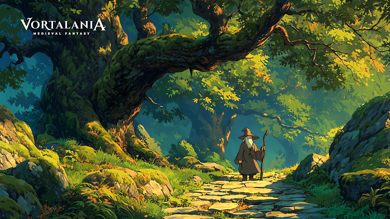 The Old Wizard’s Forest Walk | Medieval Fantasy Music - Vortalania