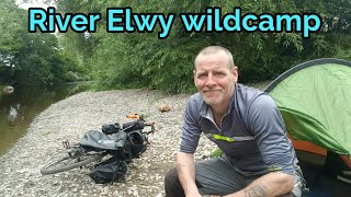 river wildcamp Vango Nevis 100 tent DJI Neo drone