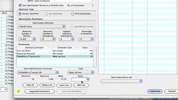 Introduction to Project Portfolio Optimization Using Optsee®