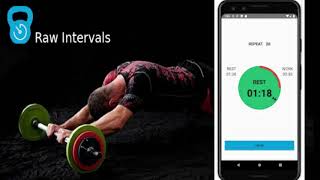 Raw Intervals - Hiit interval workout app screenshot 1