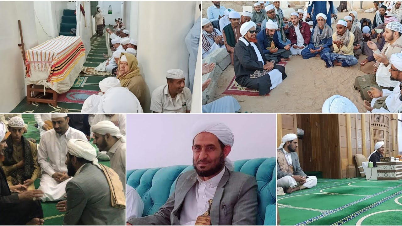 جنازة  الشيخ عبد الملك أحمد العواضي. الذي توفي أثر حادث مروري أليم رحمه الله تعالى.