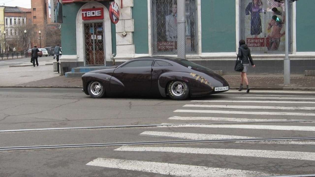 Хот род из волги