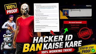 How to get a region hacker's ID banned #shorts #video #freefire #idbanned #trending #trick