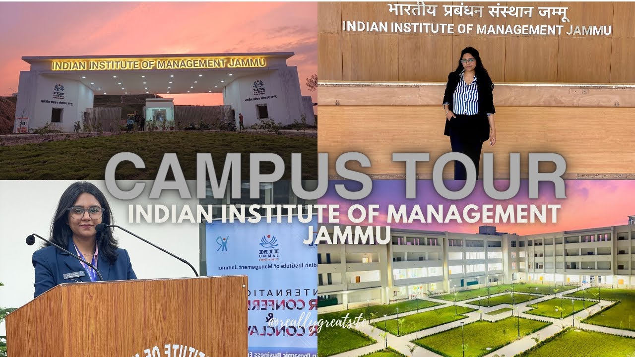 IIM Jammu Campus Tour || Permanent Campus ✨