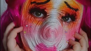 Trying Yarn Makeup For The First Time.