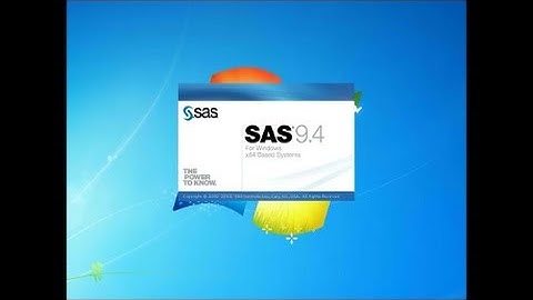 SAS Programming Tutorial #2: SAS Interface, Editor window and Log window