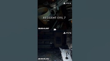 Ps4 vs Ps5 - RE7 Loading Speed | T.M.Z. Short