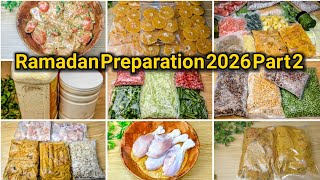 Download Lagu Ramadan Preparation 2026 Part 2 | Food storage ideas | Make \u0026 Store Recipe Time Saving Tips Ramadan MP3