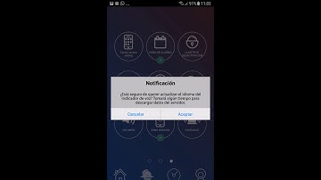Cambio de idioma las voces del panel Alarma G90B Pplus