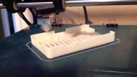 Lulzbot AO-100 Printing Raspberry Pi Case