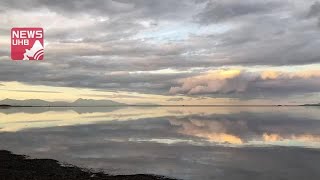 まるで「ウユニ塩湖」北海道別海町に完璧な