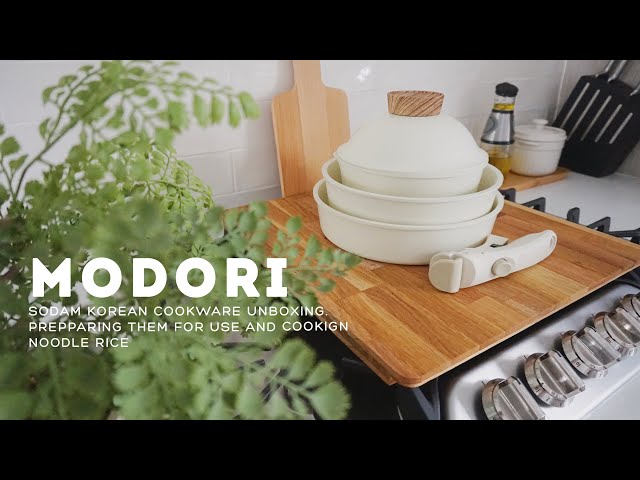 Unboxing Neoflam Fika cookware set from Korea 