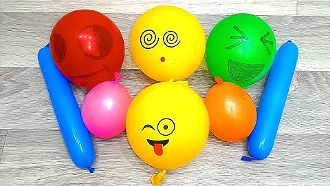 Making Slime with Funny Balloons - Satisfying  video #45 #satisfying #slimeasmr #asmr #funnyballons