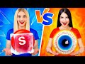 HOT VS COLD CHALLENGE || Icy Girl vs Fire Girl Problems by RATATA BOOM