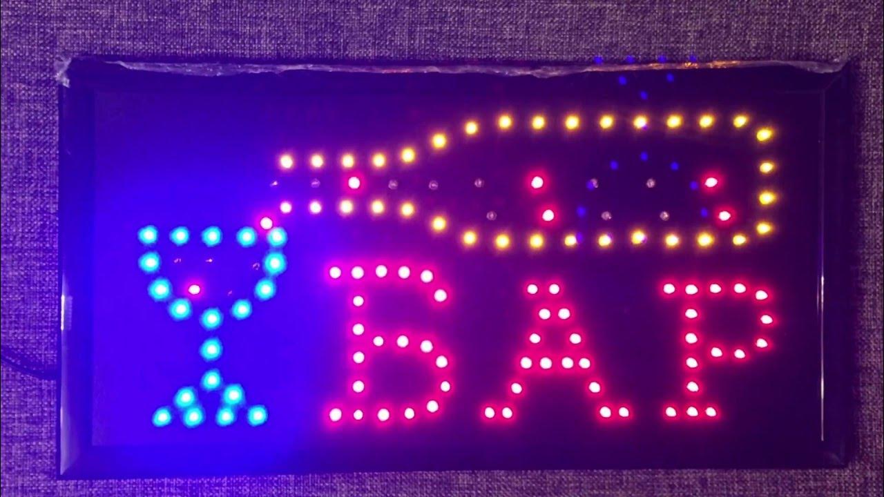 Бар вывеска фото Вывеска Бар - YouTube