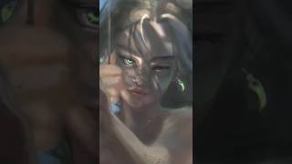 #shorts #procreate #portraitpainting #tribute #original #painting #wlop #fanart