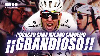 Tadej Pogacar Hace Historia En Milano Sanremo El Más Difícil Todavía