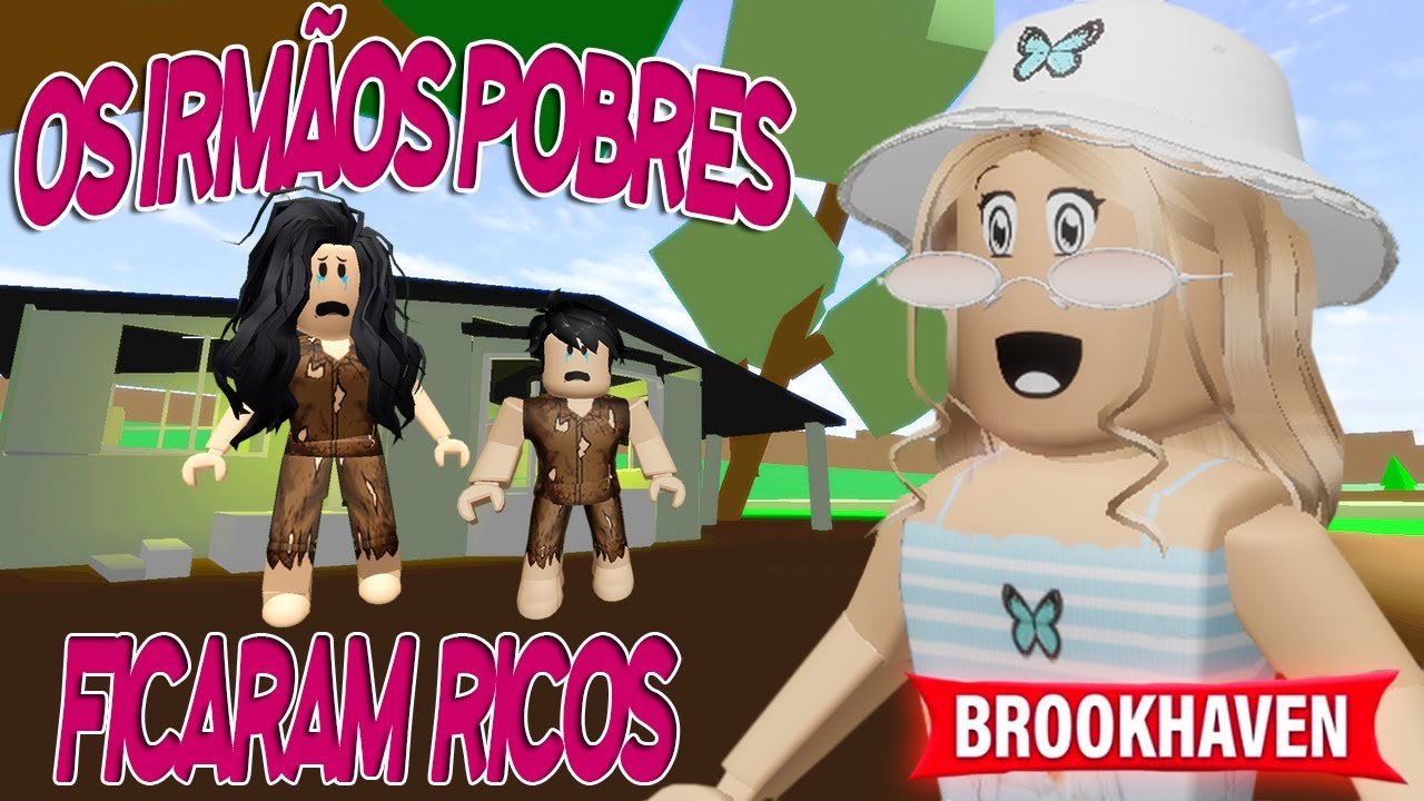 RICO VS POBRE, Historinhas Brookhaven RP🏡