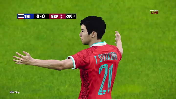 efootball pes21 gameplay Nepal Women vs Thailand Women  | International Friendly Match 2025 |