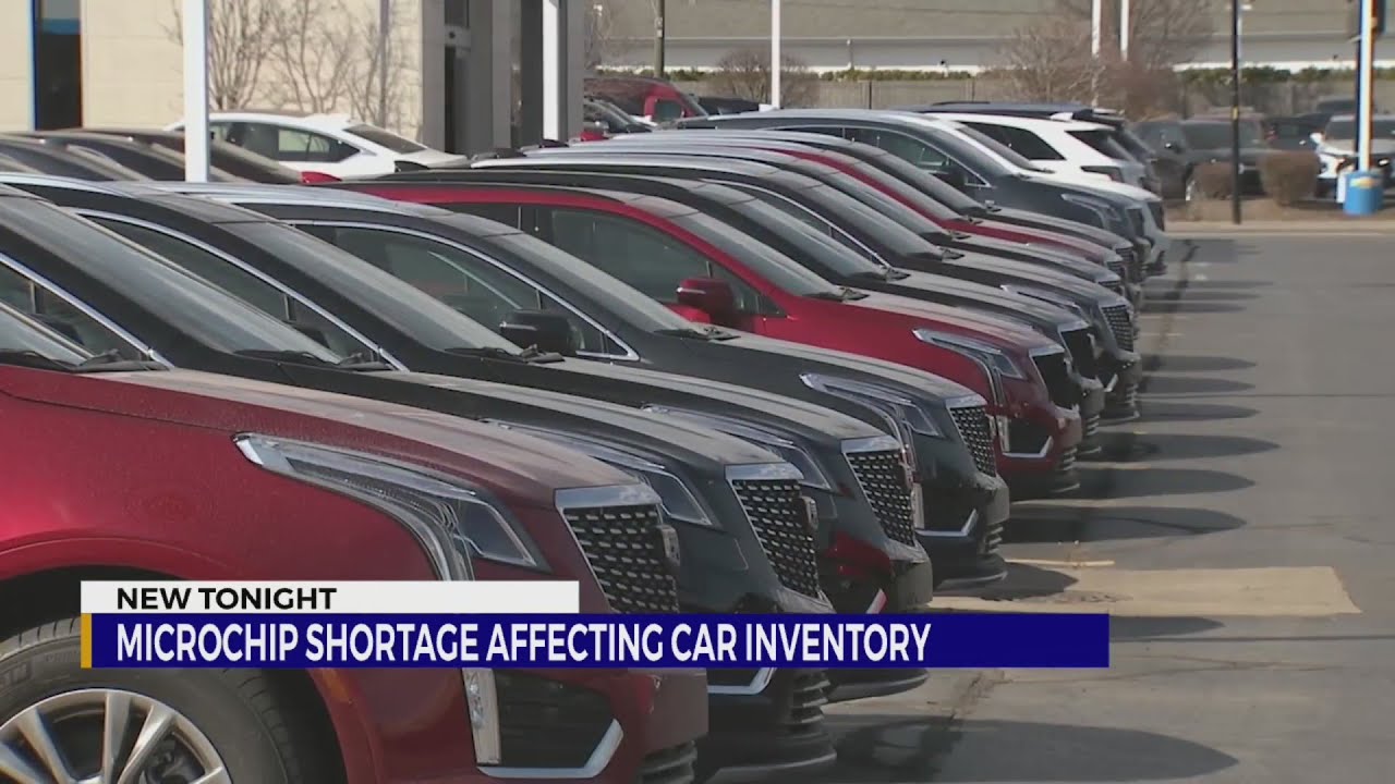 Car Inventory Impacted by Microchip Shortage