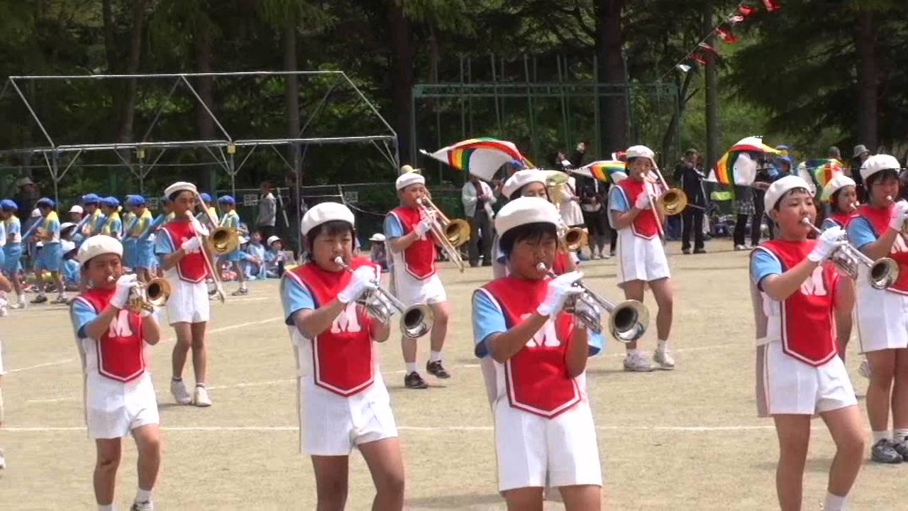 思い出の映像 双葉町南小学校運動会 鼓笛隊パレード Youtube