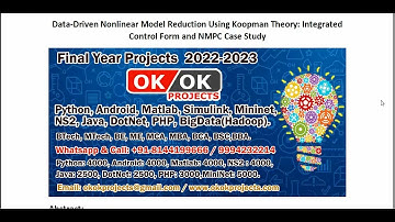 Data Driven Nonlinear Model Reduction Using Koopman Theory Integrated Control Form and NMPC Case