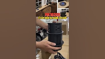 Ổ cắm điện đa năng âm bàn tích hợp cổng sạc USB và sạc không dây MK102GB